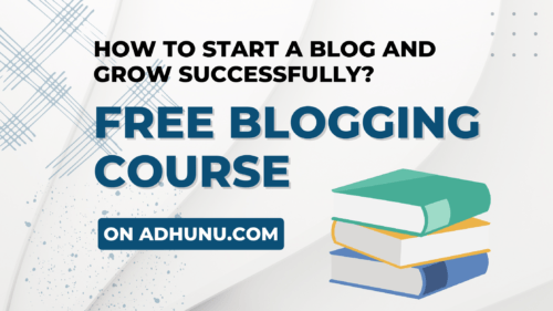 blogging course