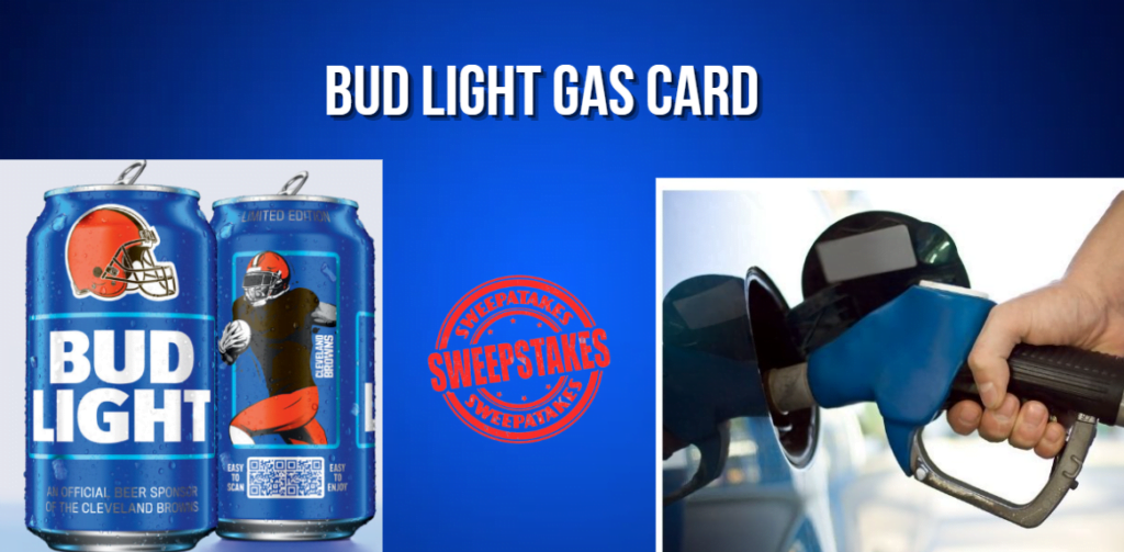 Bud Light Gas Card Sweepstakes