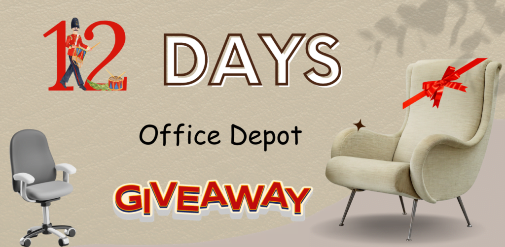 Office Depot 12 Days of Giveaways