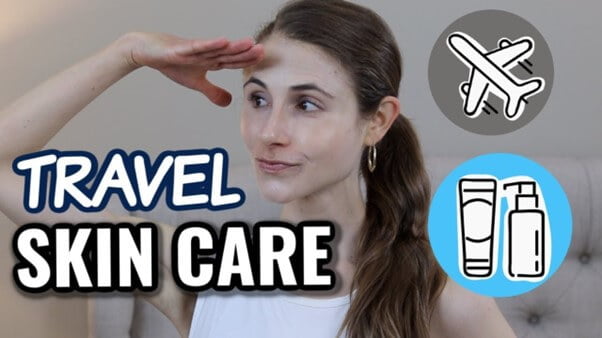 skin care routine while traveling