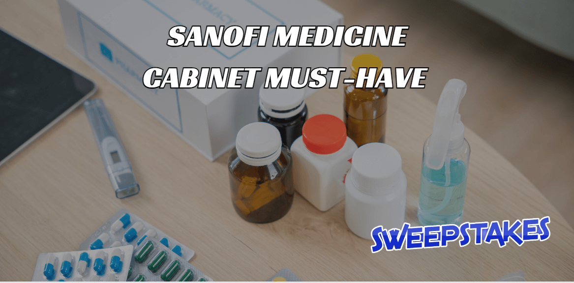 Sanofi Medicine Cabinet