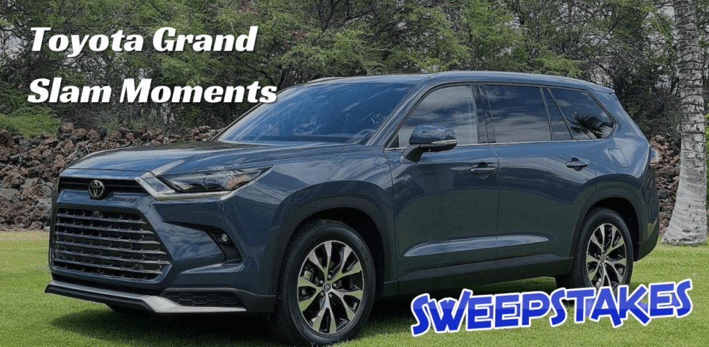 Toyota Grand Slam Moments Sweepstakes