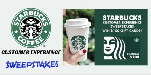 Starbucks Customer Experience Sweepstakes