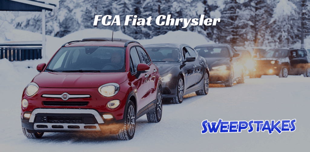 Fiat Chrysler Sweepstakes